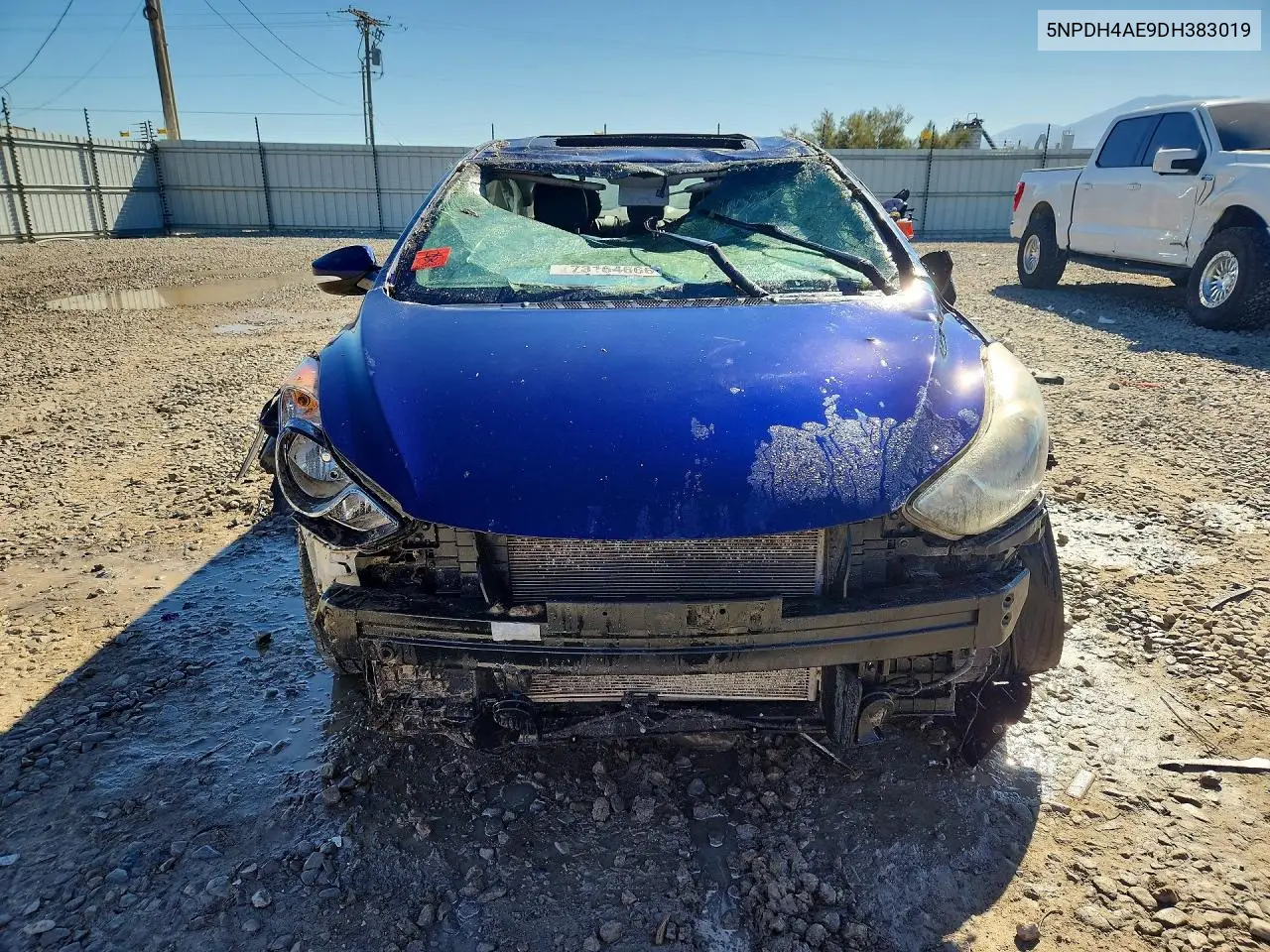 2013 HYUNDAI ELANTRA VIN 5NPDH4AE9DH383019 — фото 5
