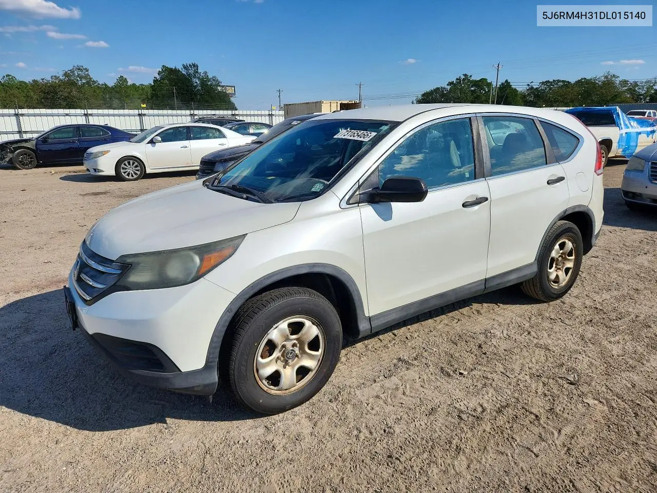 HONDA CR-V 2013, VIN 5J6RM4H31DL015140