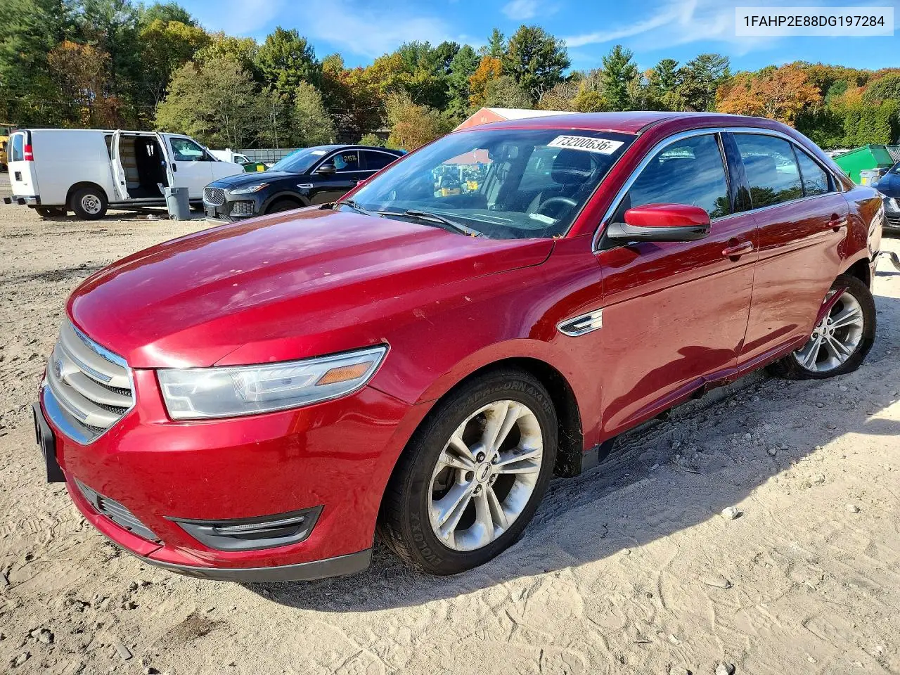FORD TAURUS 2013, VIN 1FAHP2E88DG197284