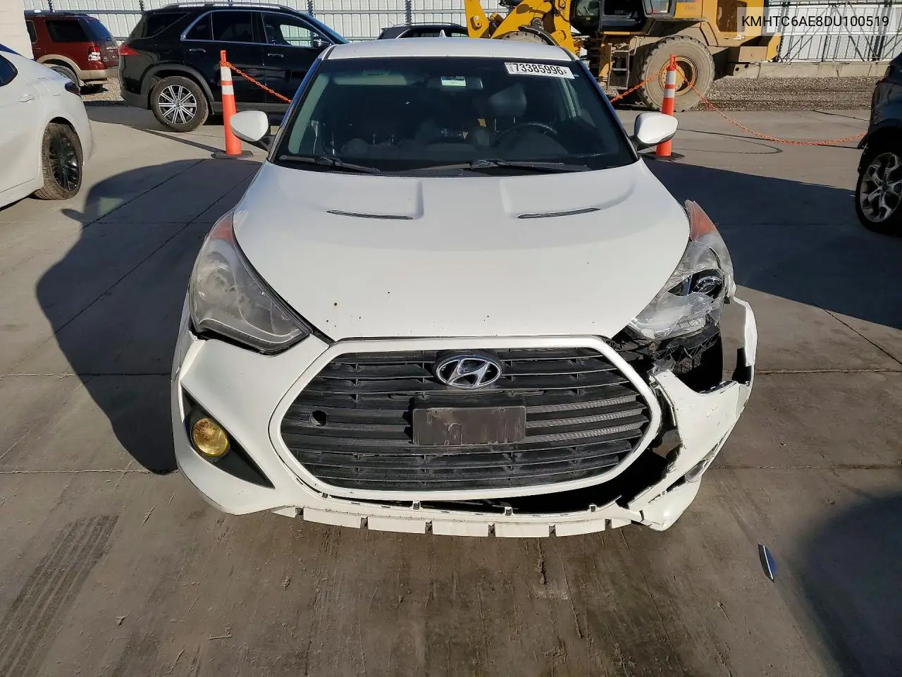 2013 HYUNDAI VELOSTER VIN KMHTC6AE8DU100519 — фото 5