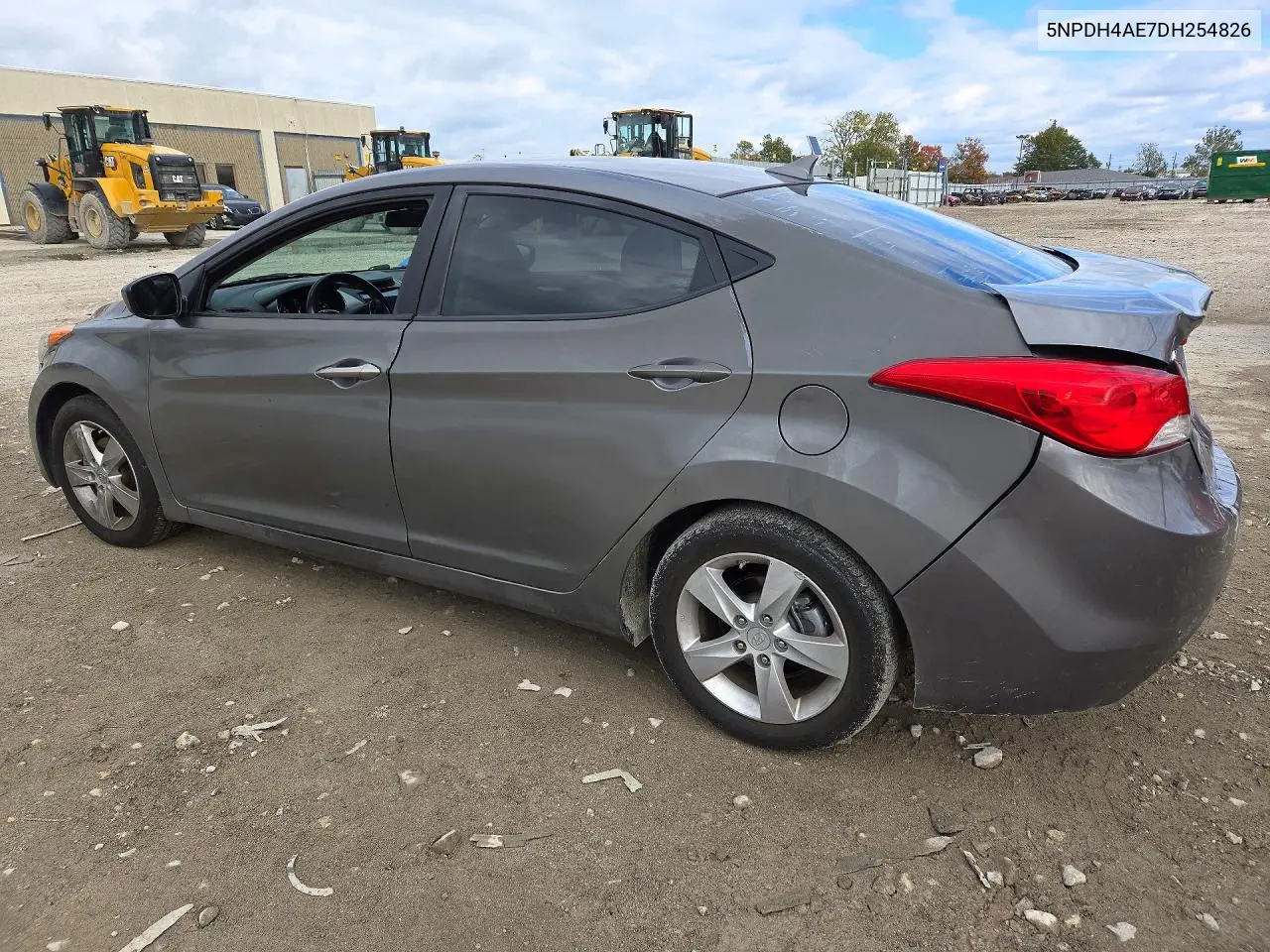 2013 HYUNDAI ELANTRA VIN 5NPDH4AE7DH254826 — фото 2