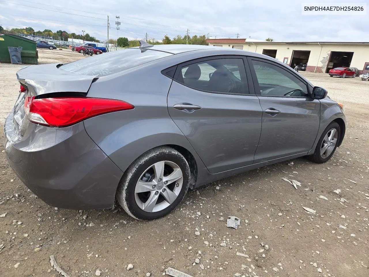 2013 HYUNDAI ELANTRA VIN 5NPDH4AE7DH254826 — фото 3