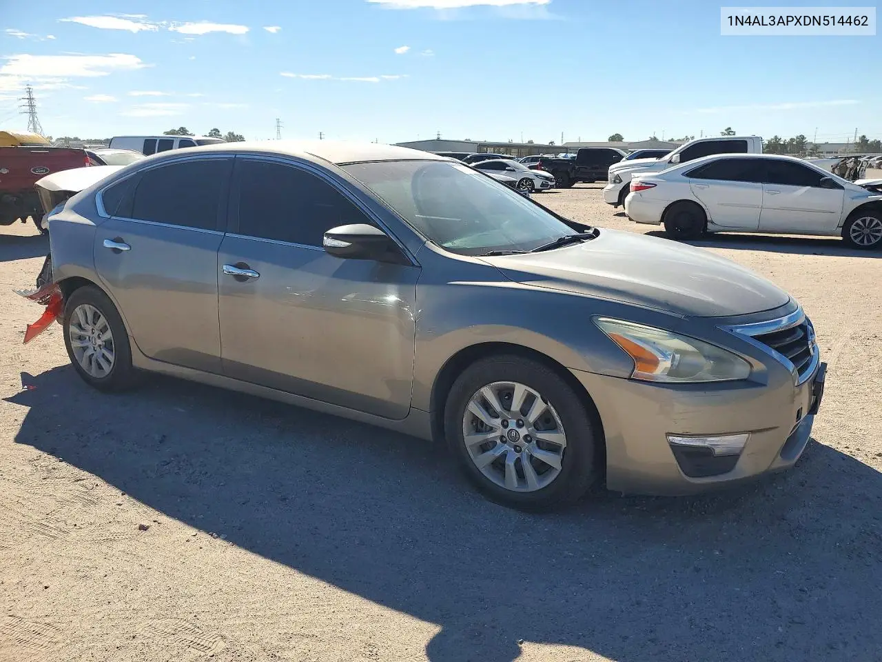 2013 NISSAN ALTIMA VIN 1N4AL3APXDN514462 — фото 4