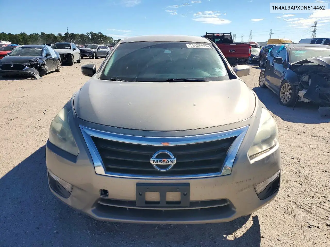 2013 NISSAN ALTIMA VIN 1N4AL3APXDN514462 — фото 5
