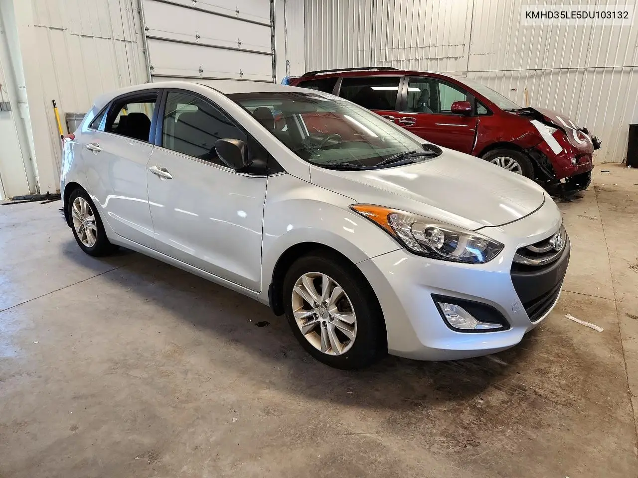 2013 HYUNDAI ELANTRA VIN KMHD35LE5DU103132 — фото 4