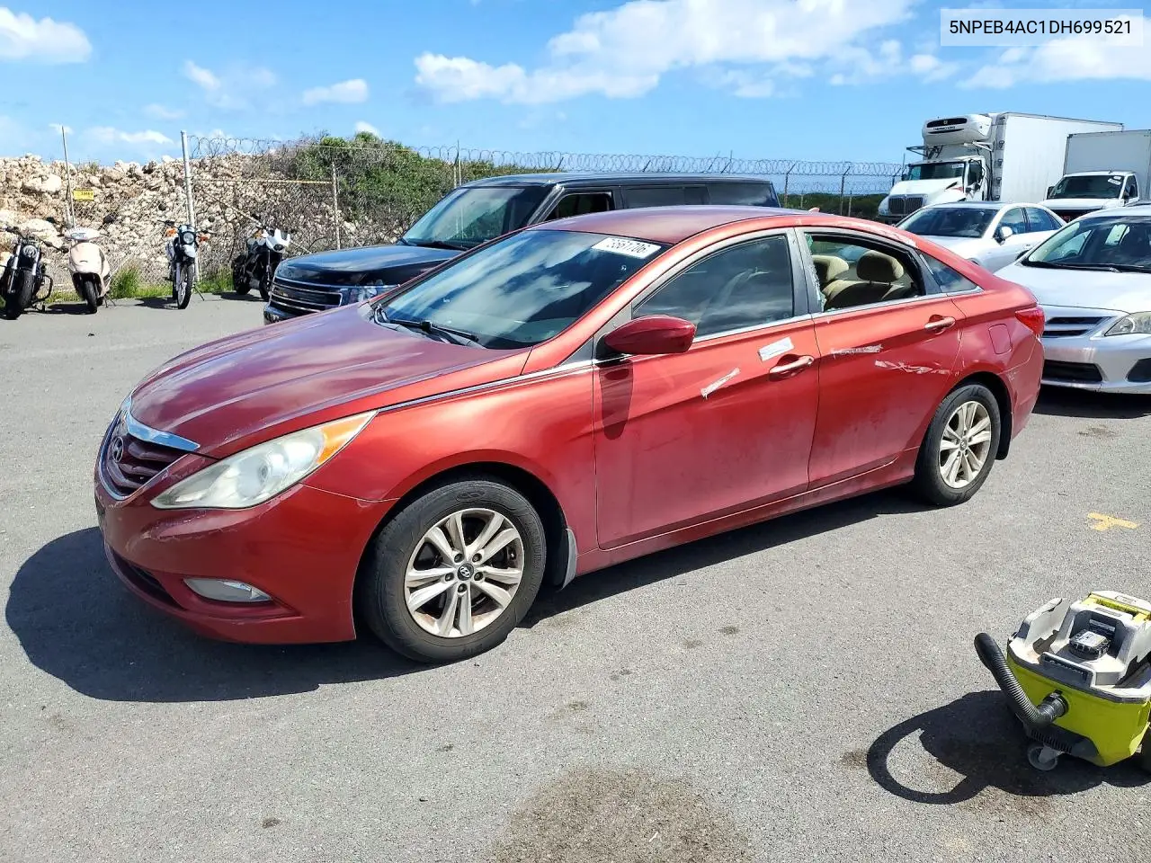 HYUNDAI SONATA 2013, VIN 5NPEB4AC1DH699521