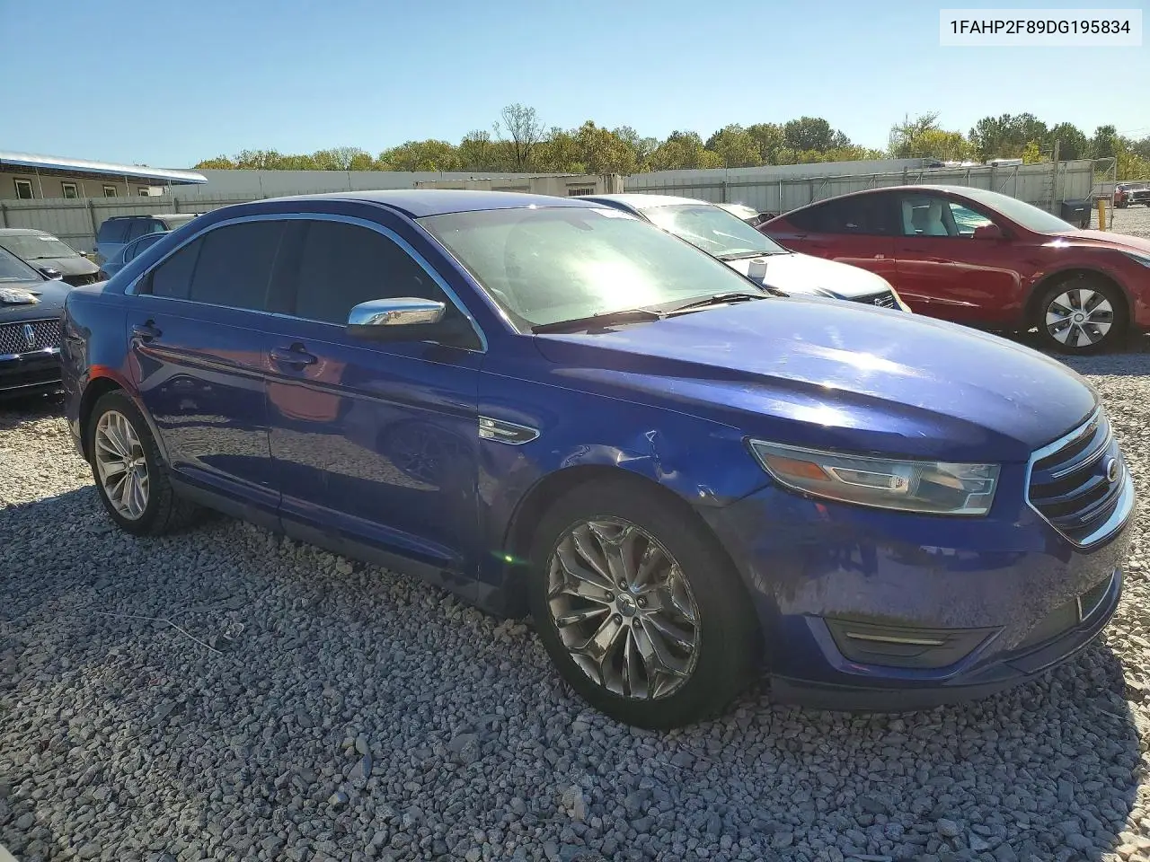 2013 FORD TAURUS VIN 1FAHP2F89DG195834 — фото 3