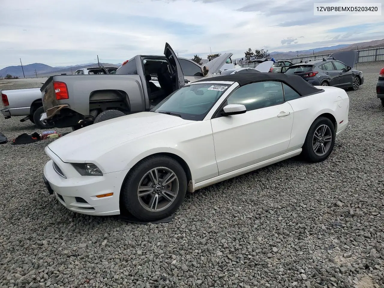 FORD MUSTANG 2013, VIN 1ZVBP8EMXD5203420
