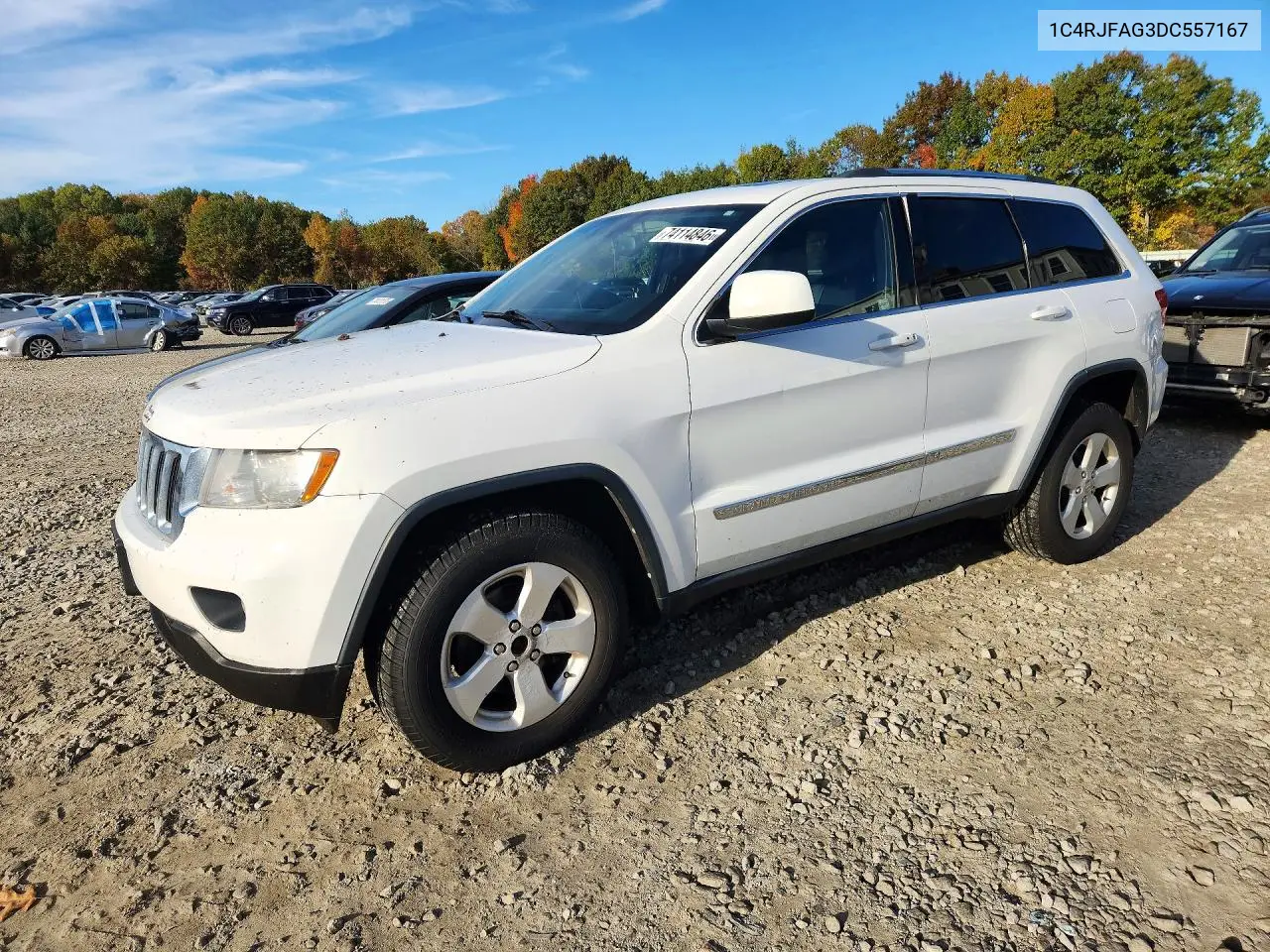 JEEP GRAND CHEROKEE 2013, VIN 1C4RJFAG3DC557167