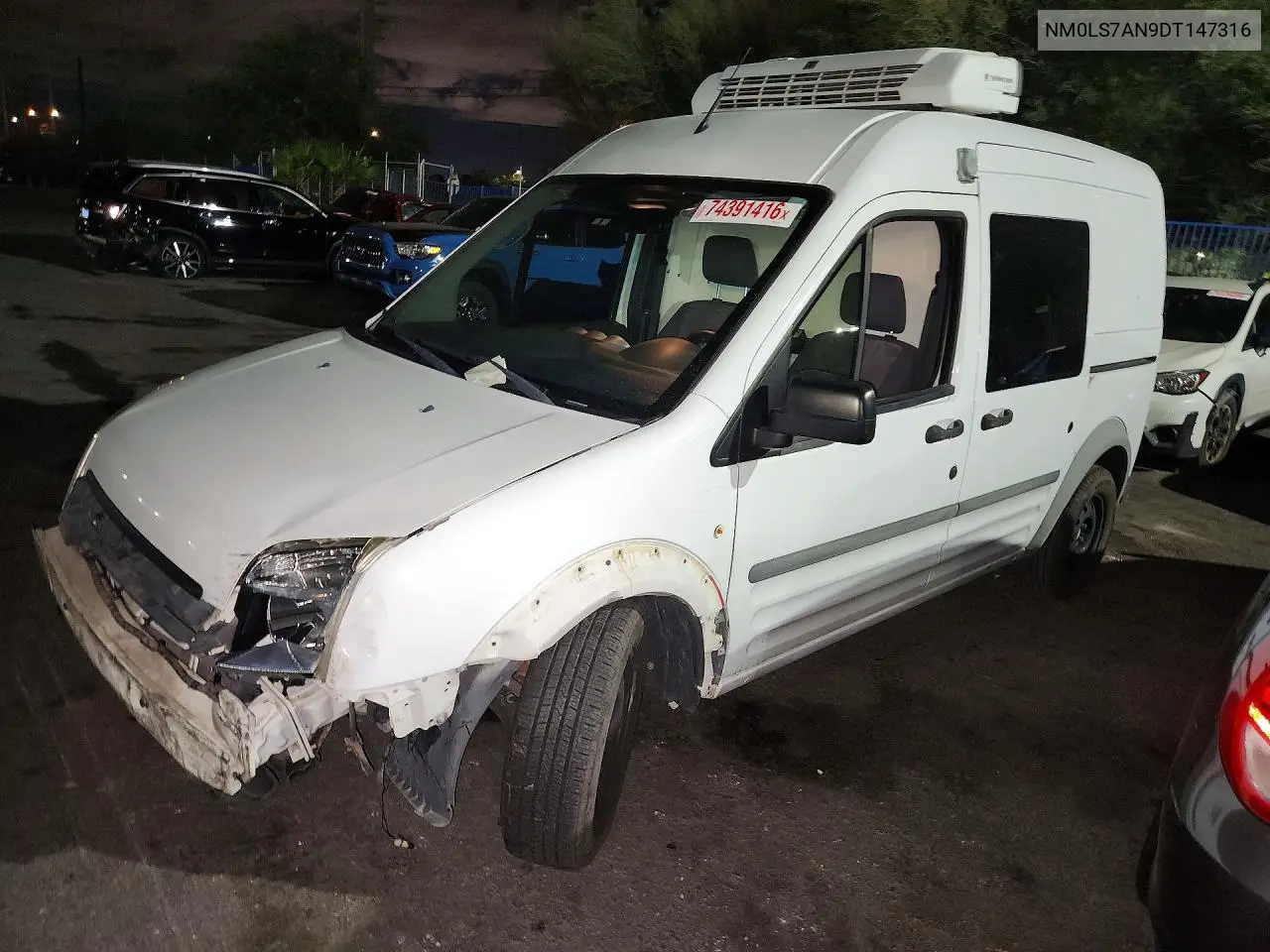 FORD TRANSIT CONNECT 2013, VIN NM0LS7AN9DT147316