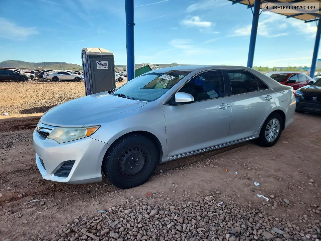 TOYOTA CAMRY 2013, VIN 4T4BF1FK0DR290939