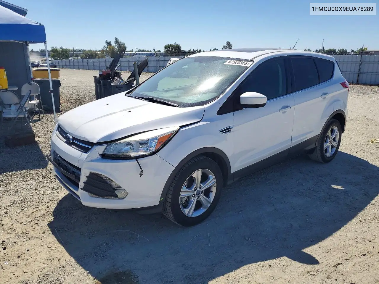 FORD ESCAPE 2014, VIN 1FMCU0GX9EUA78289