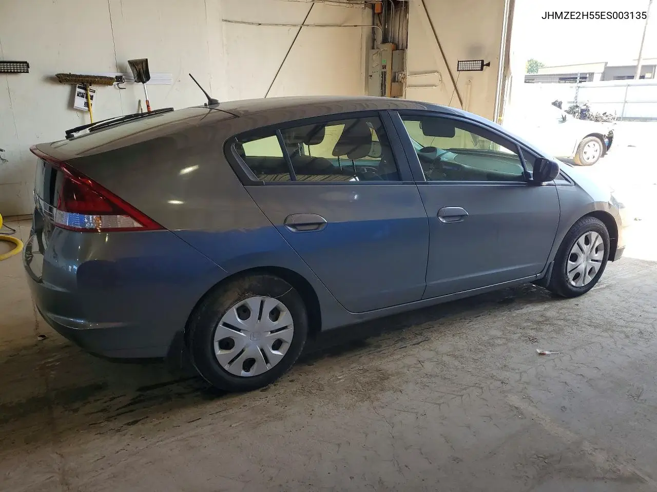 2014 HONDA INSIGHT VIN JHMZE2H55ES003135 — фото 3