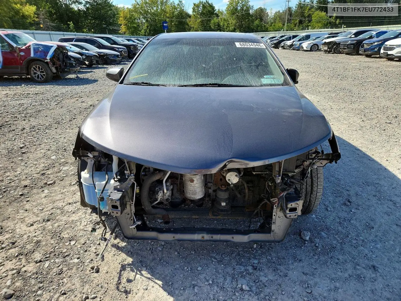 2014 TOYOTA CAMRY VIN 4T1BF1FK7EU772433 — фото 5