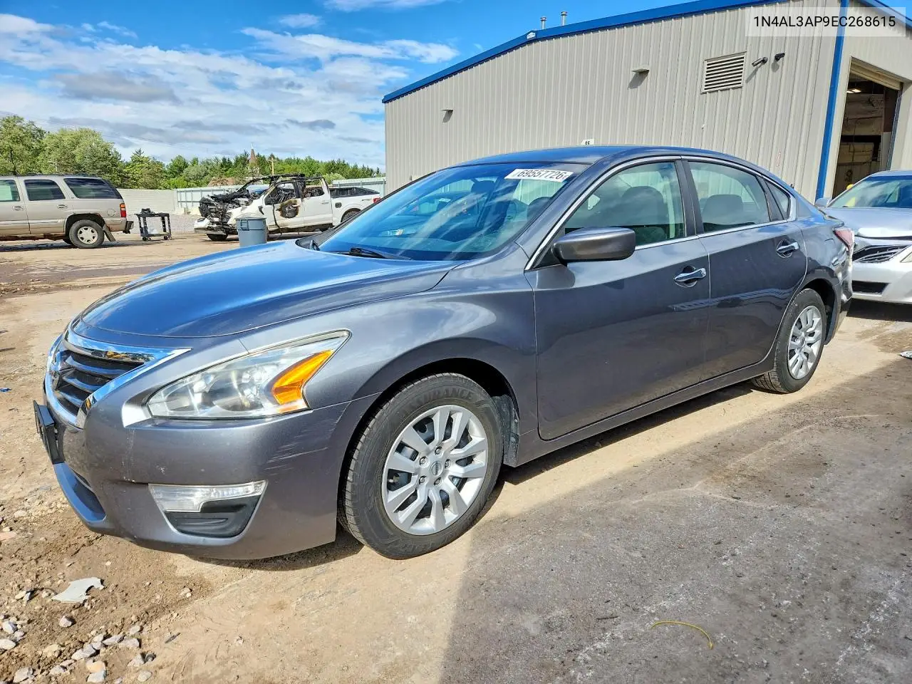 NISSAN ALTIMA 2014, VIN 1N4AL3AP9EC268615