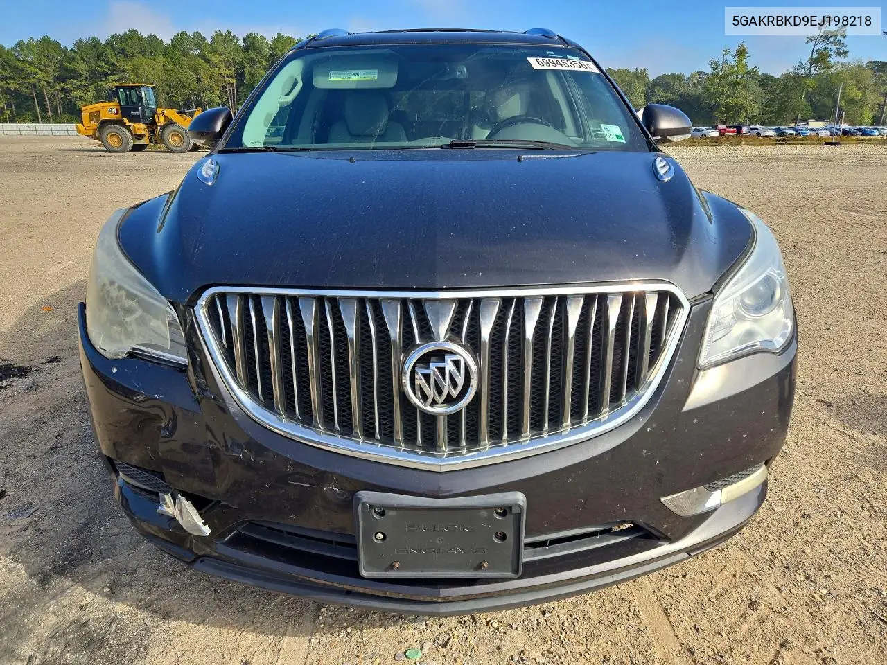 2014 BUICK ENCLAVE VIN 5GAKRBKD9EJ198218 — фото 5