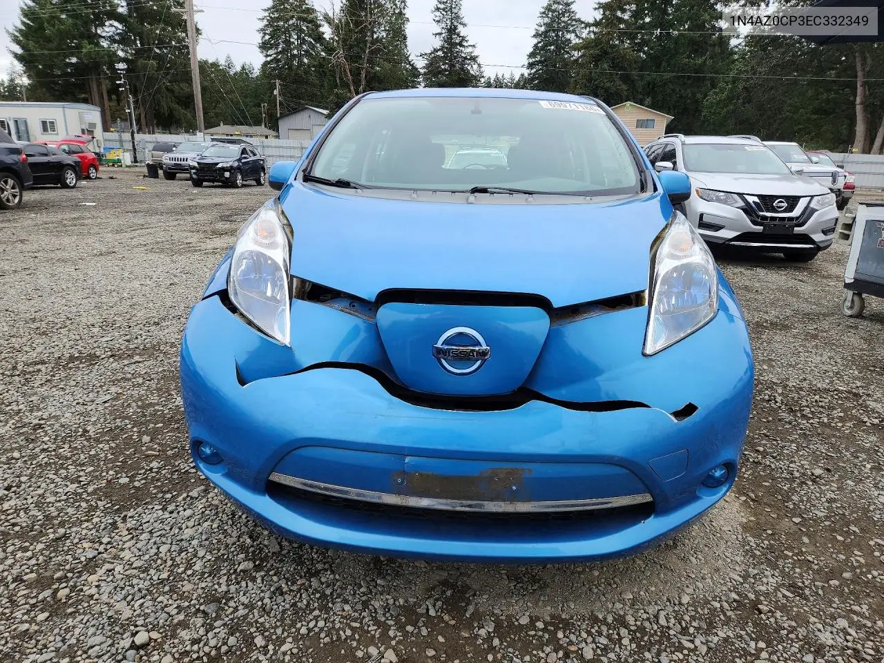 2014 NISSAN LEAF VIN 1N4AZ0CP3EC332349 — фото 5