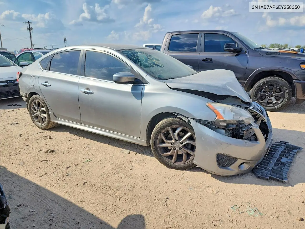 2014 NISSAN SENTRA VIN 3N1AB7AP6EY258350 — фото 4