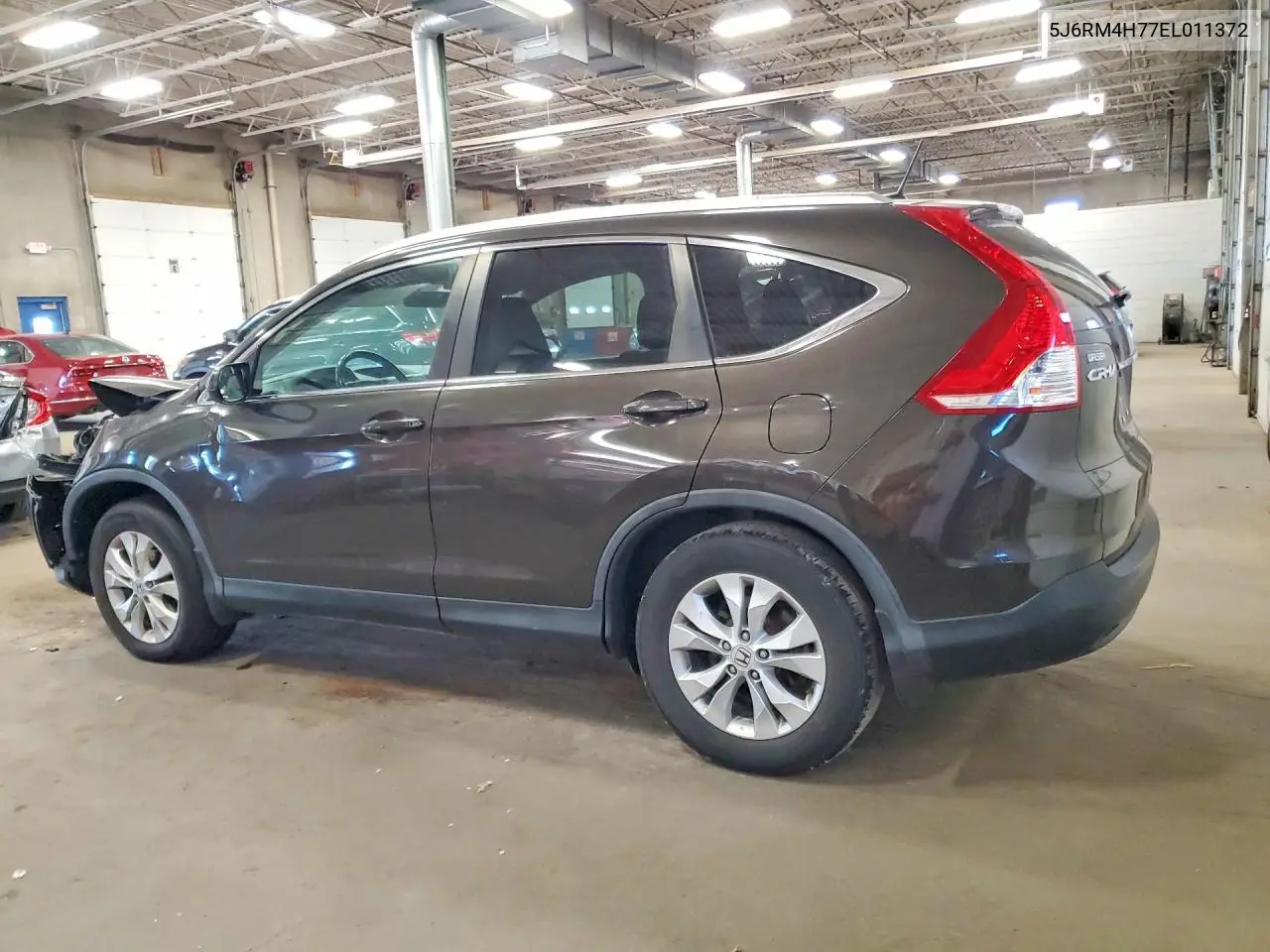 2014 HONDA CR-V VIN 5J6RM4H77EL011372 — фото 2