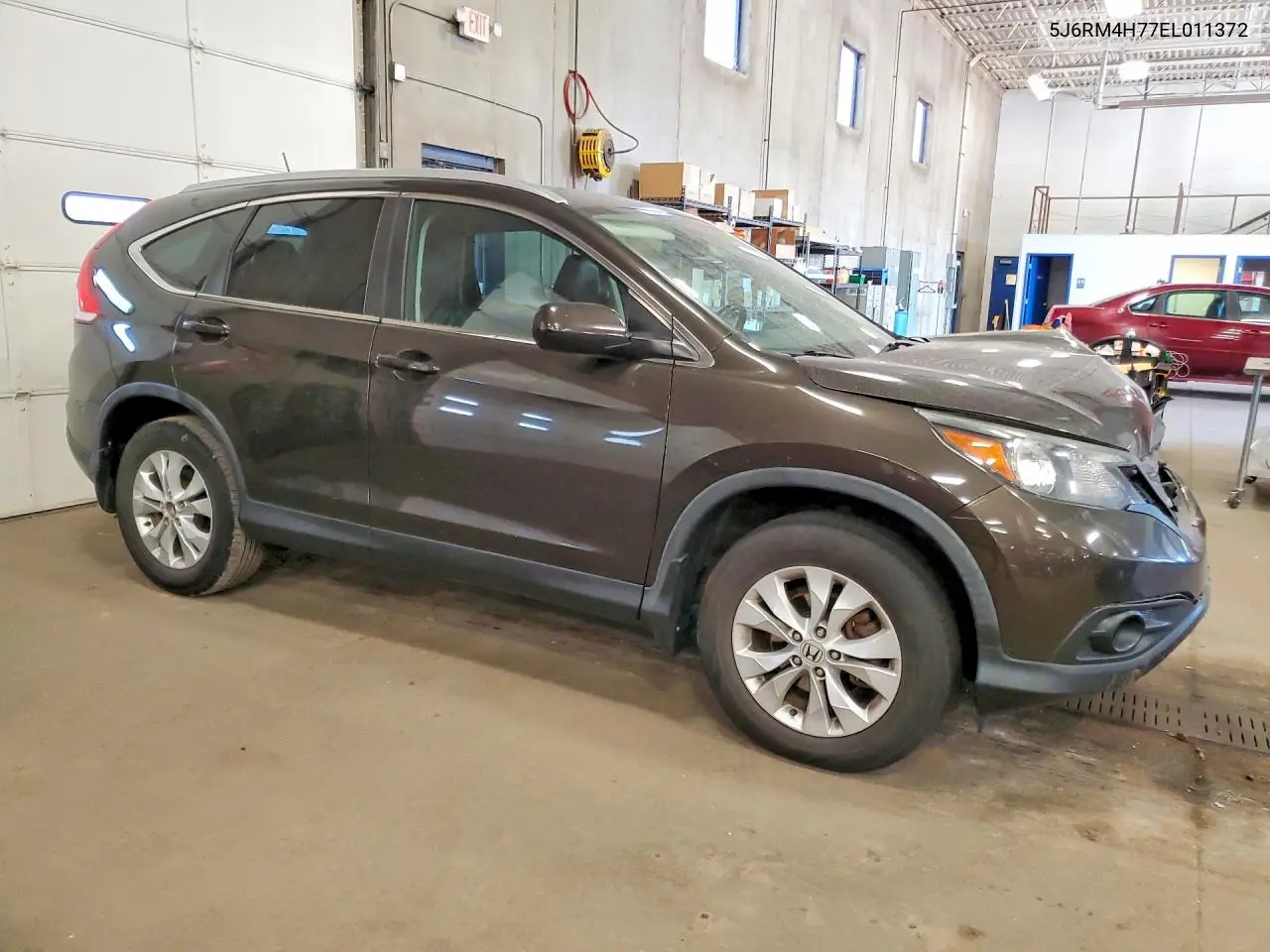 2014 HONDA CR-V VIN 5J6RM4H77EL011372 — фото 4