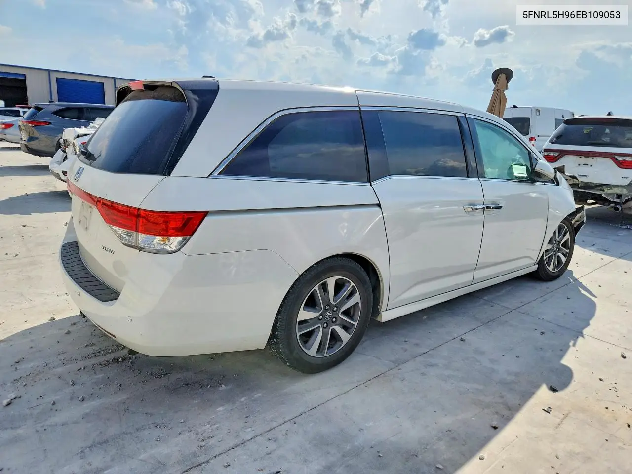 2014 HONDA ODYSSEY VIN 5FNRL5H96EB109053 — фото 3