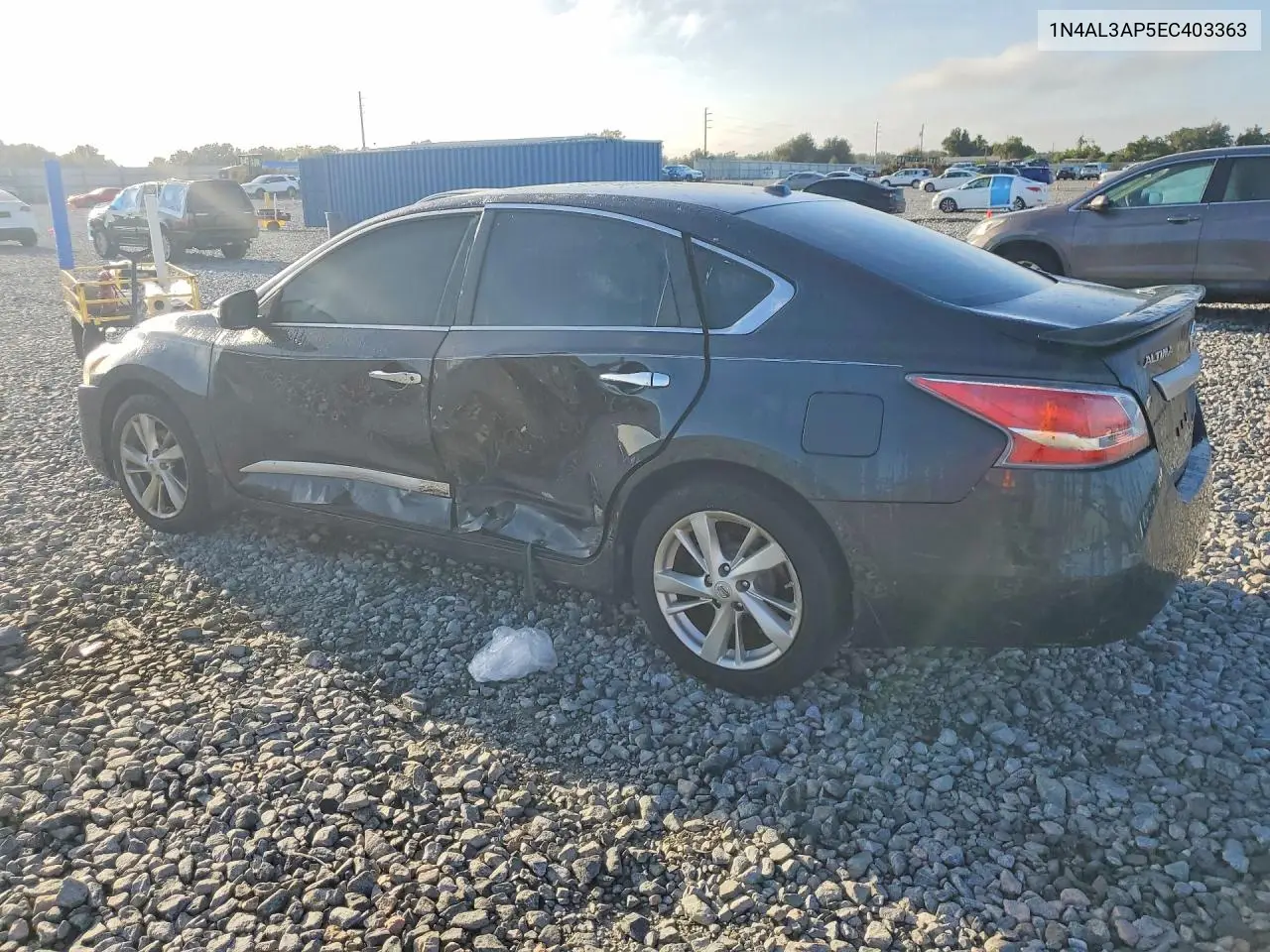 2014 NISSAN ALTIMA VIN 1N4AL3AP5EC403363 — фото 2