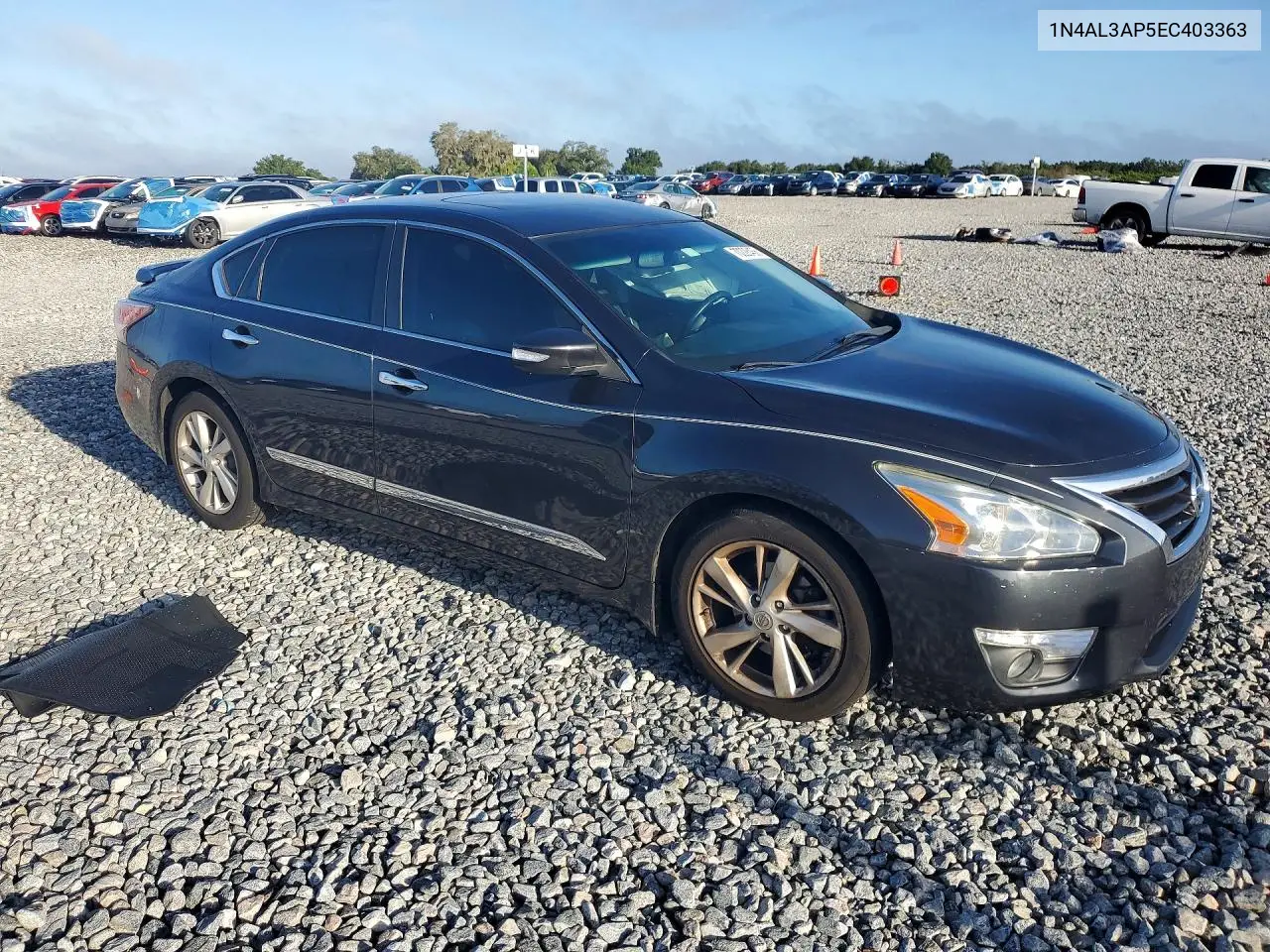 2014 NISSAN ALTIMA VIN 1N4AL3AP5EC403363 — фото 4