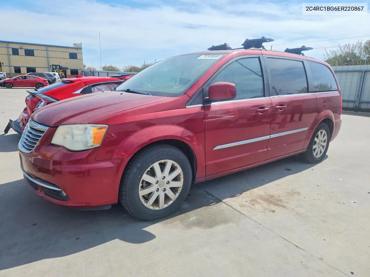 CHRYSLER TOWN & COUNTRY 2014, VIN 2C4RC1BG6ER220867