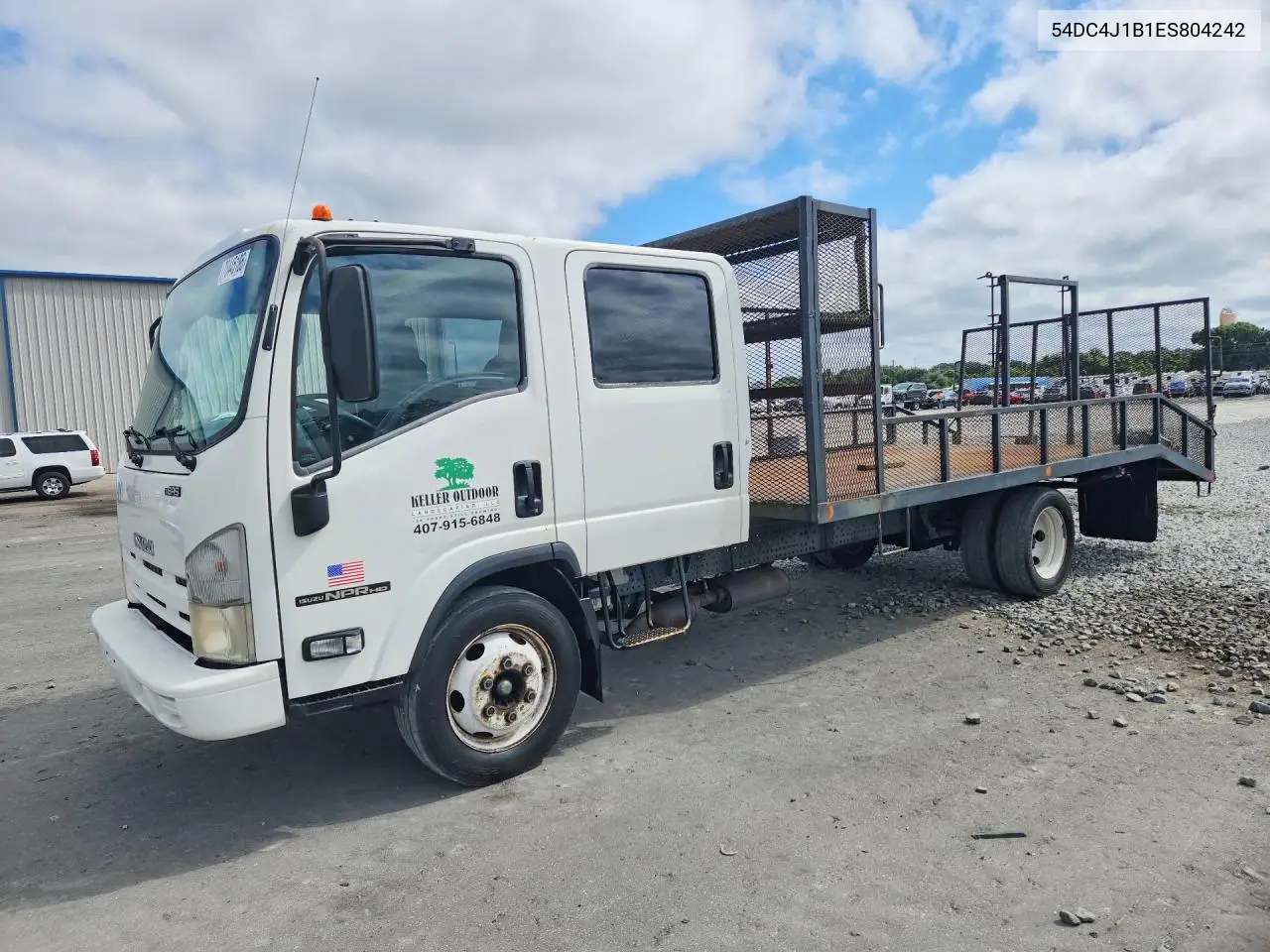 ISUZU NPR 2014, VIN 54DC4J1B1ES804242