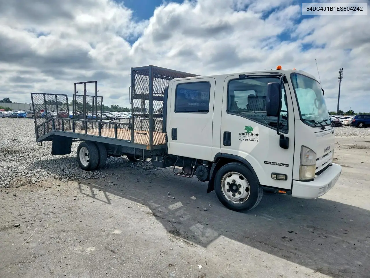 2014 ISUZU NPR VIN 54DC4J1B1ES804242 — фото 4