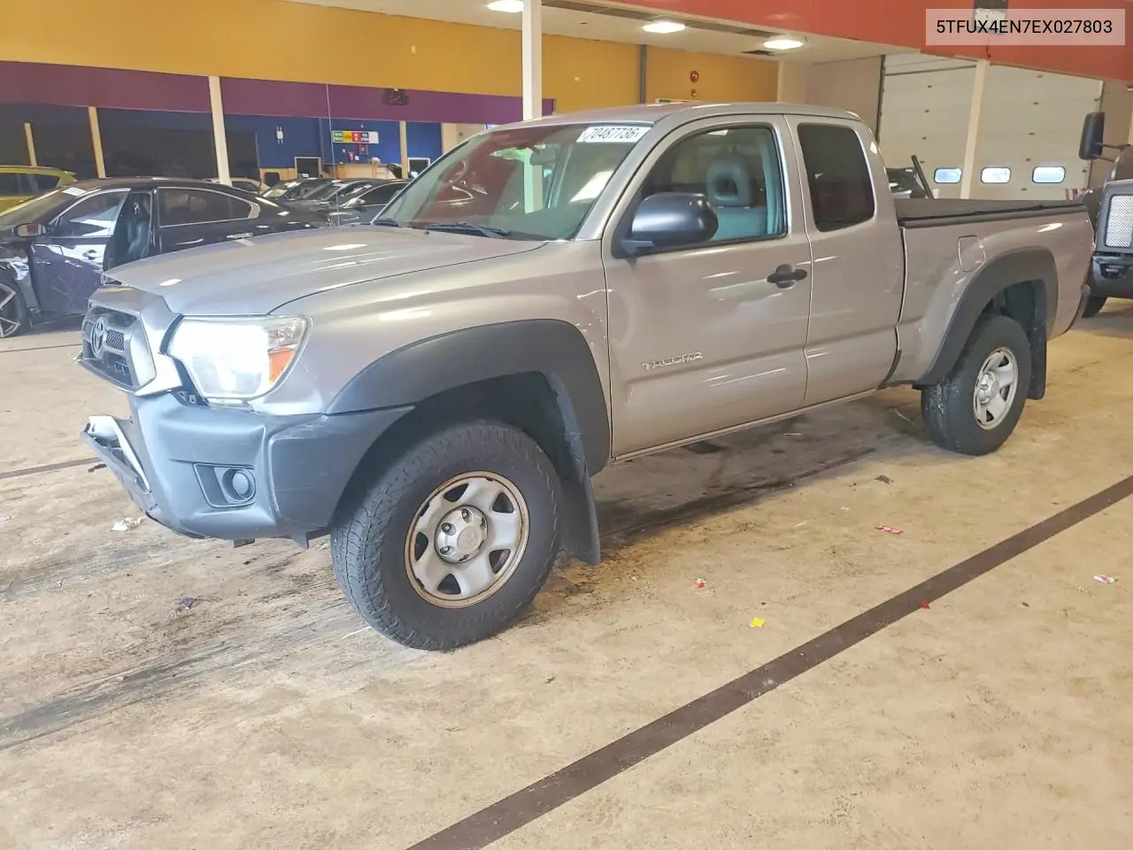 TOYOTA TACOMA 2014, VIN 5TFUX4EN7EX027803