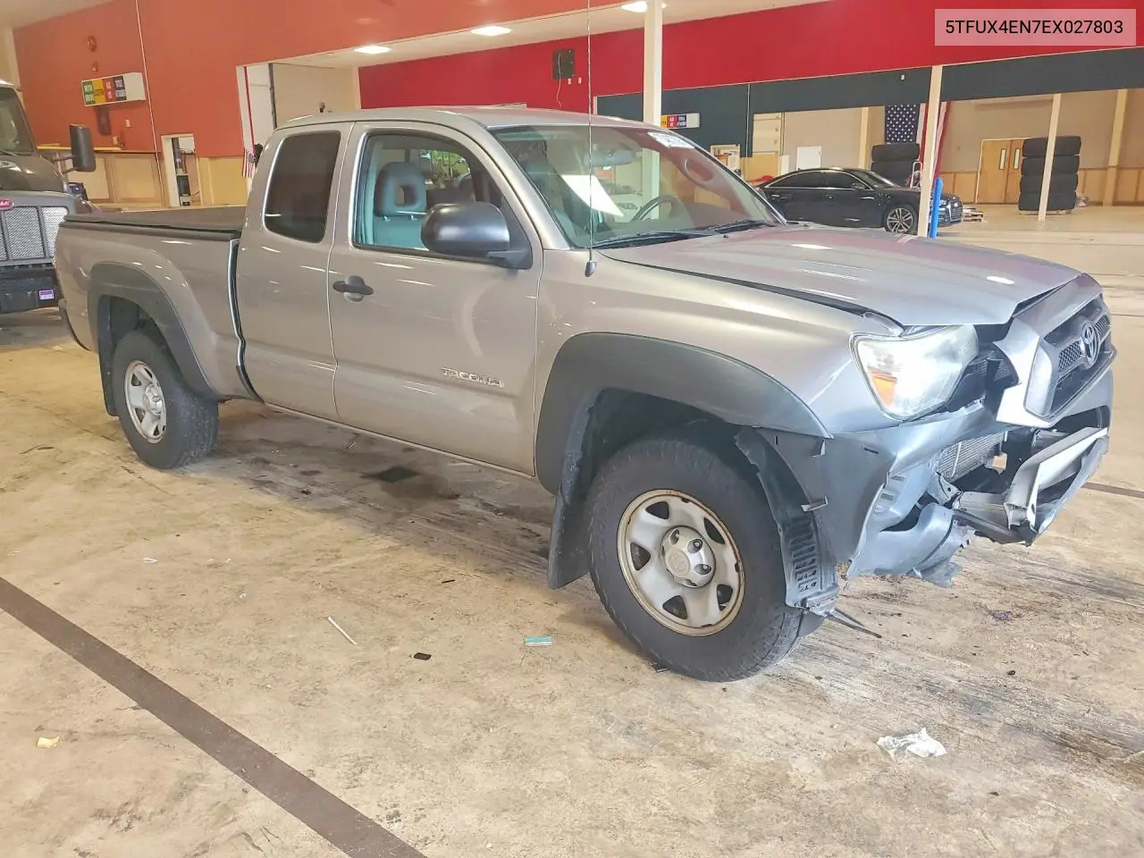 2014 TOYOTA TACOMA VIN 5TFUX4EN7EX027803 — фото 4