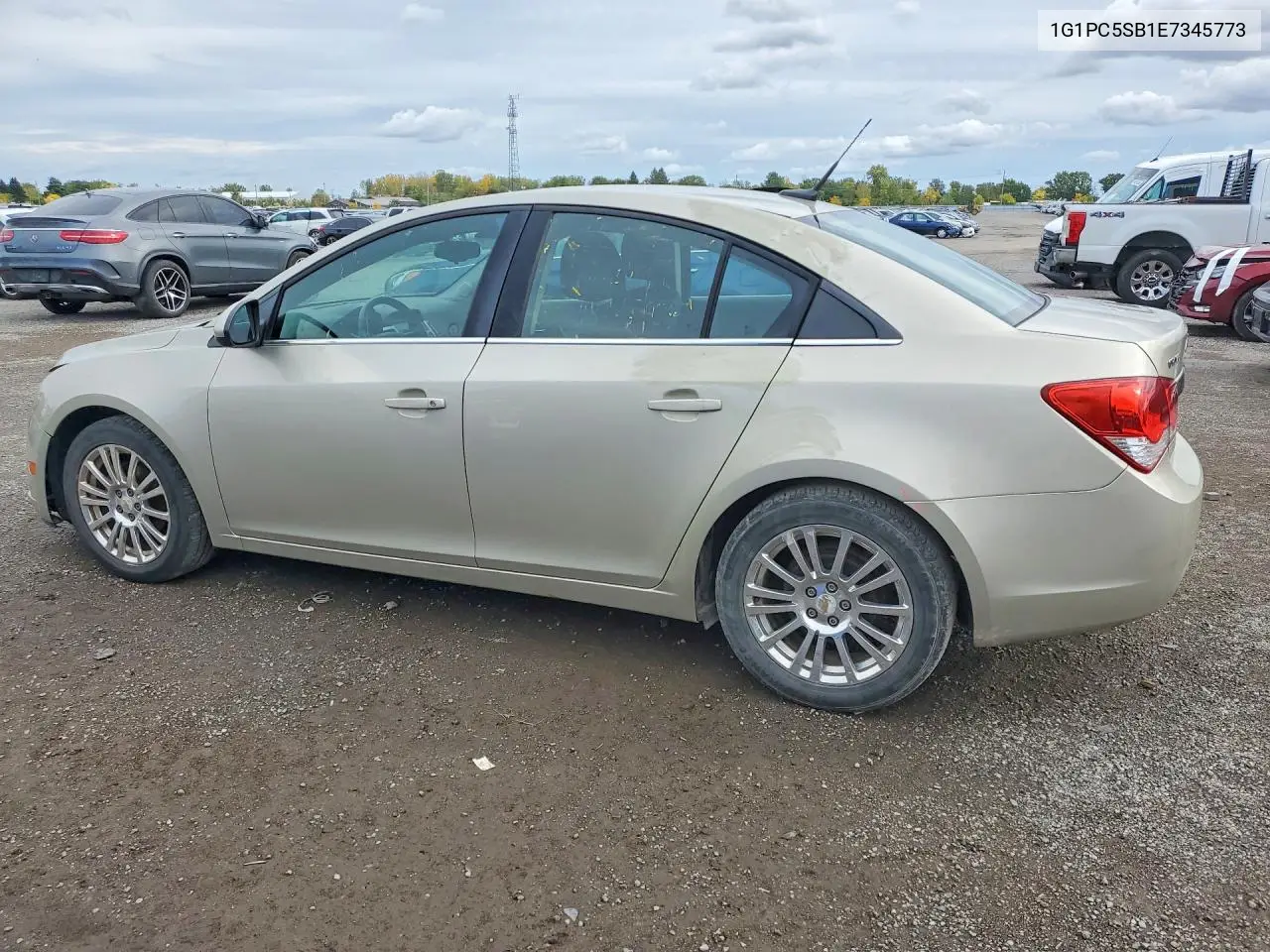 2014 CHEVROLET CRUZE VIN 1G1PC5SB1E7345773 — фото 2