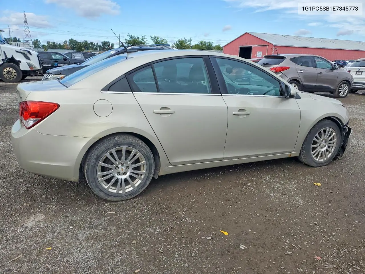 2014 CHEVROLET CRUZE VIN 1G1PC5SB1E7345773 — фото 3