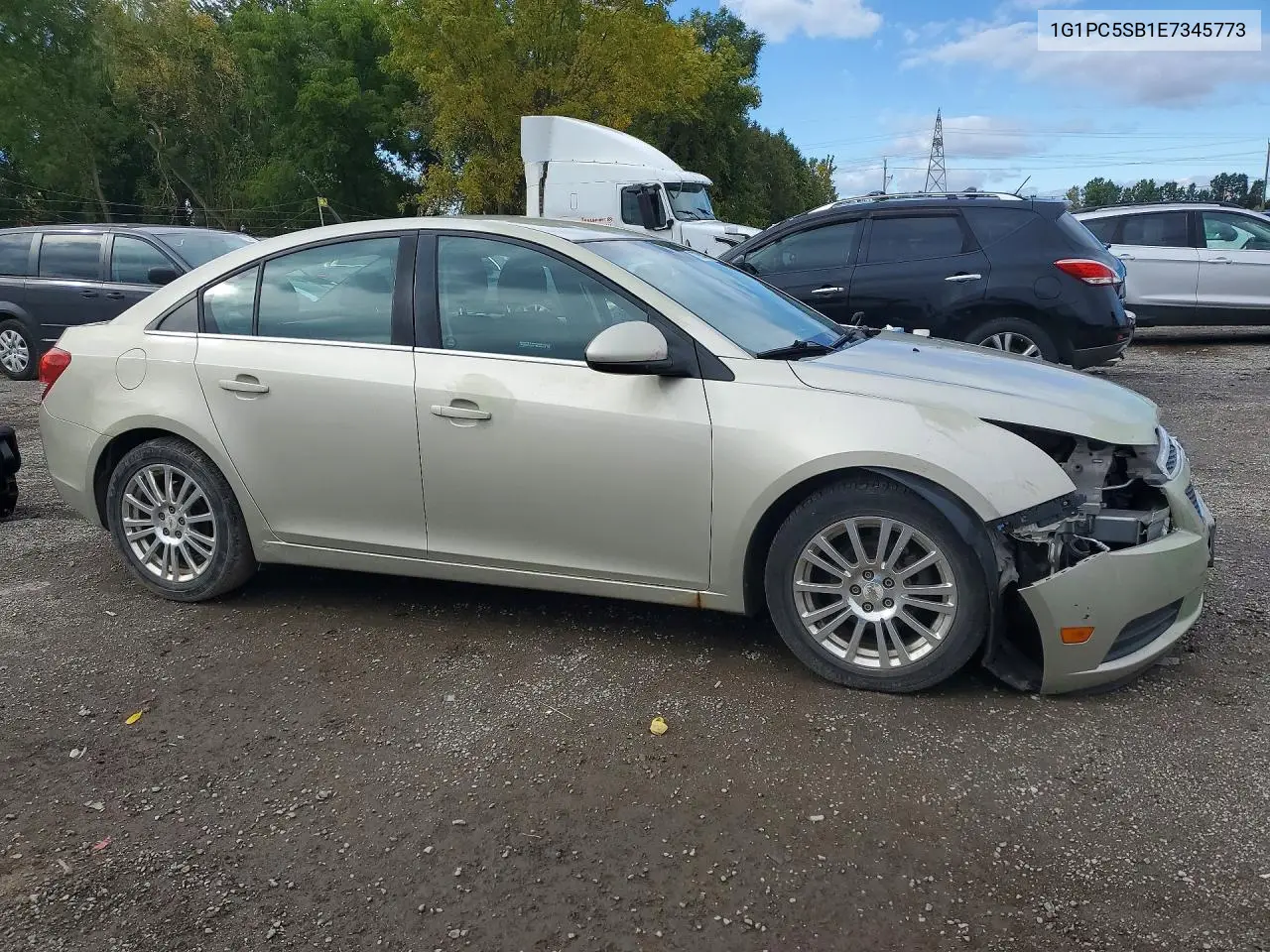 2014 CHEVROLET CRUZE VIN 1G1PC5SB1E7345773 — фото 4