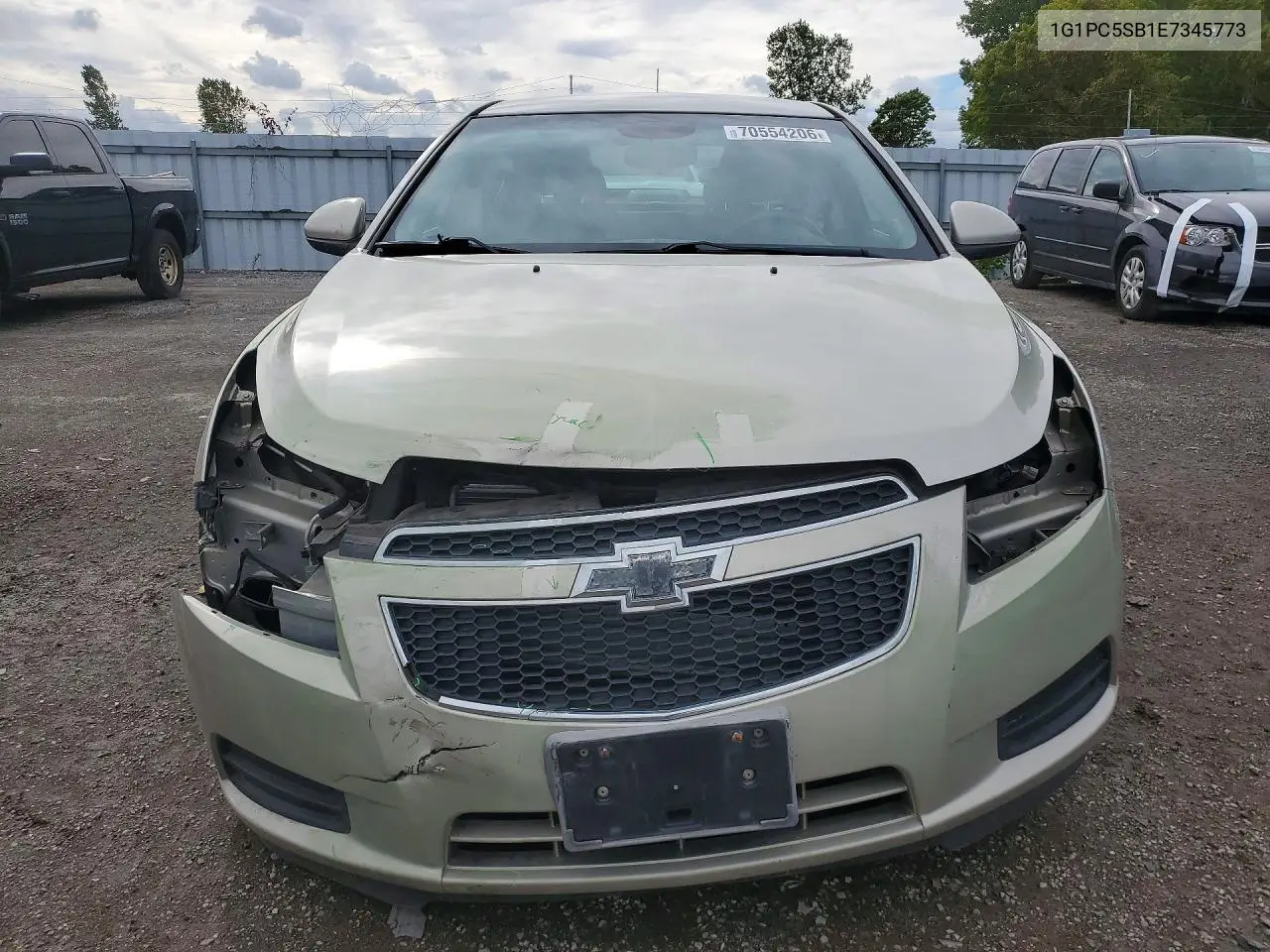 2014 CHEVROLET CRUZE VIN 1G1PC5SB1E7345773 — фото 5