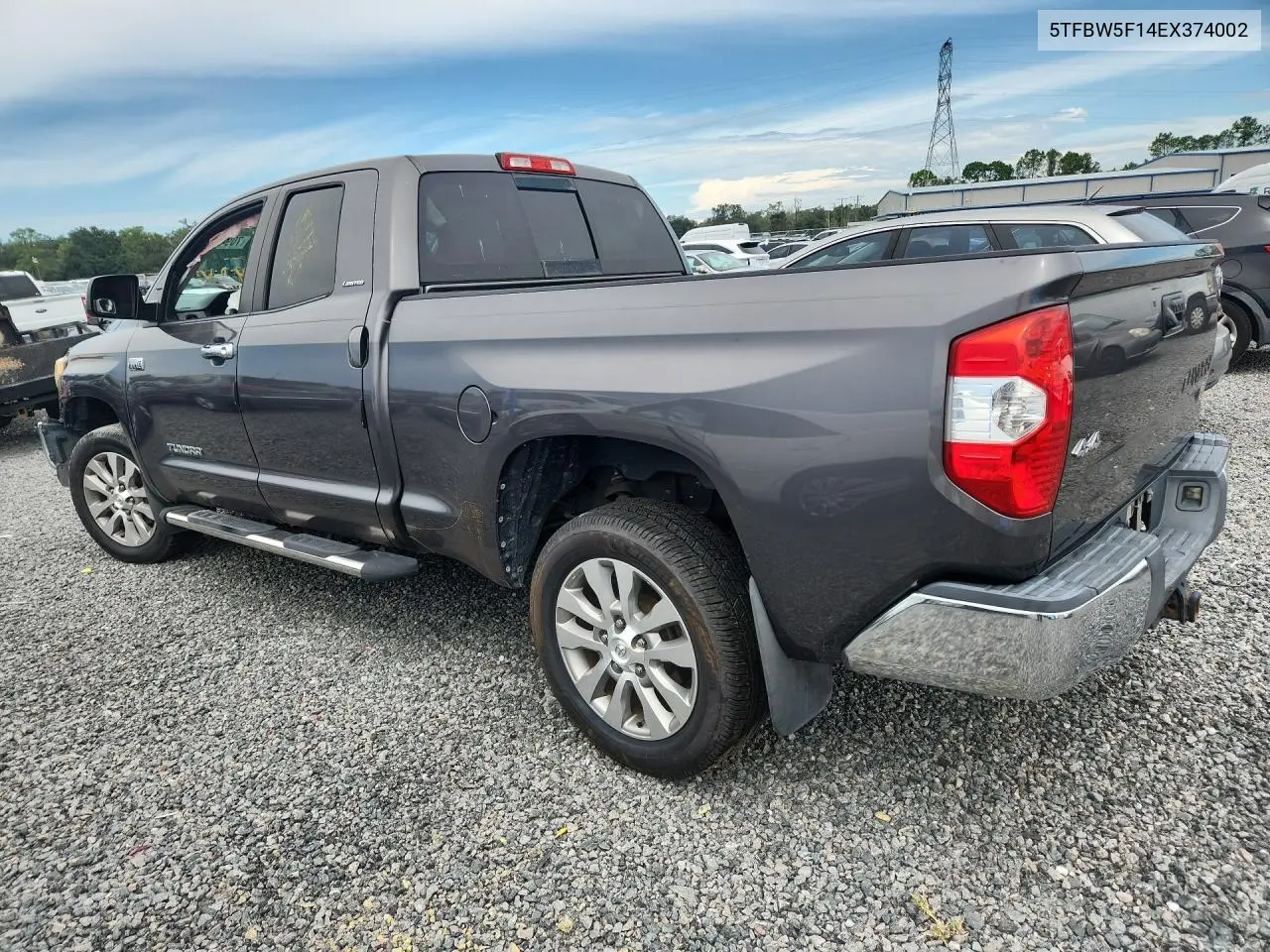 2014 TOYOTA TUNDRA VIN 5TFBW5F14EX374002 — фото 2