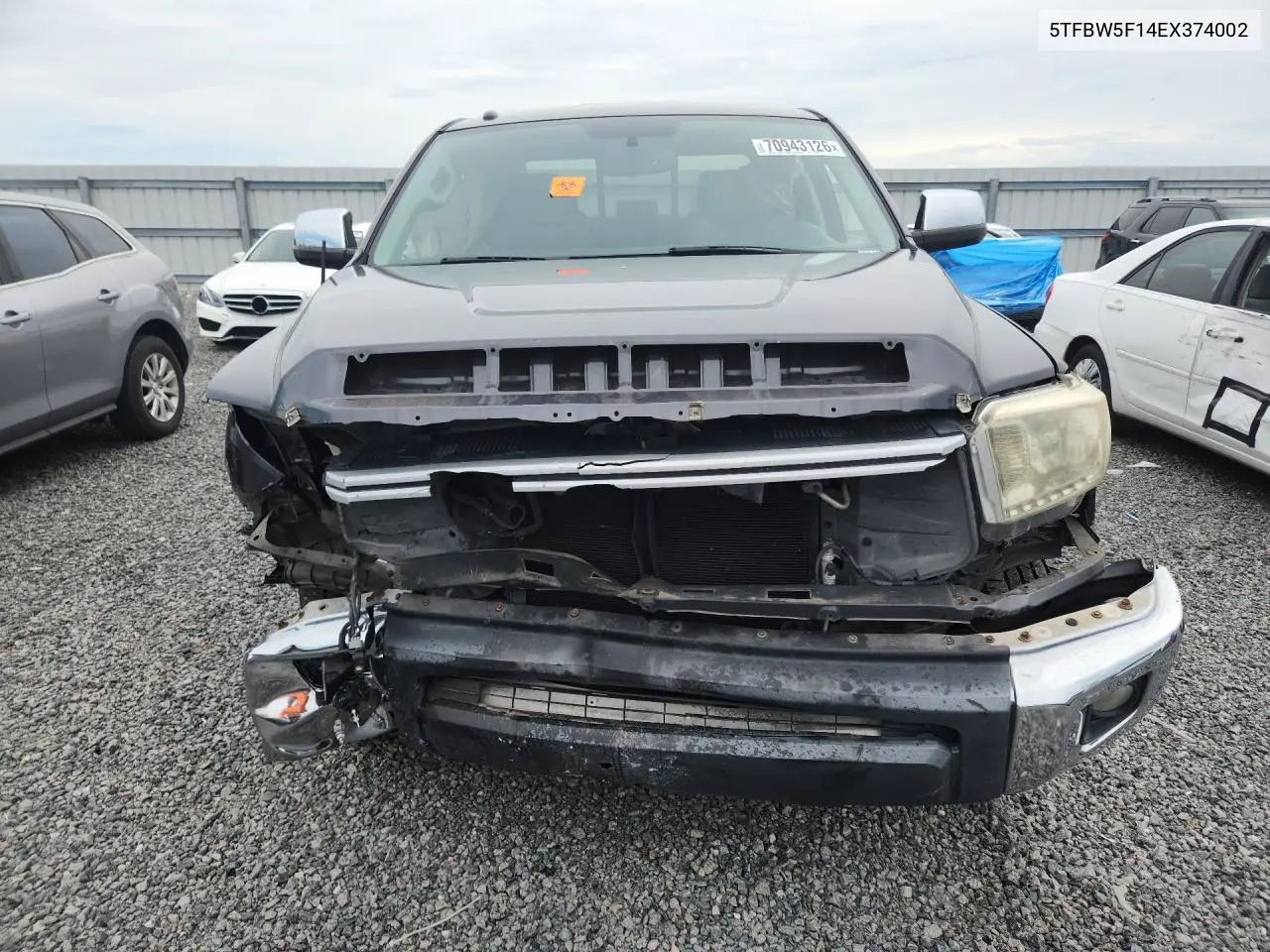 2014 TOYOTA TUNDRA VIN 5TFBW5F14EX374002 — фото 5