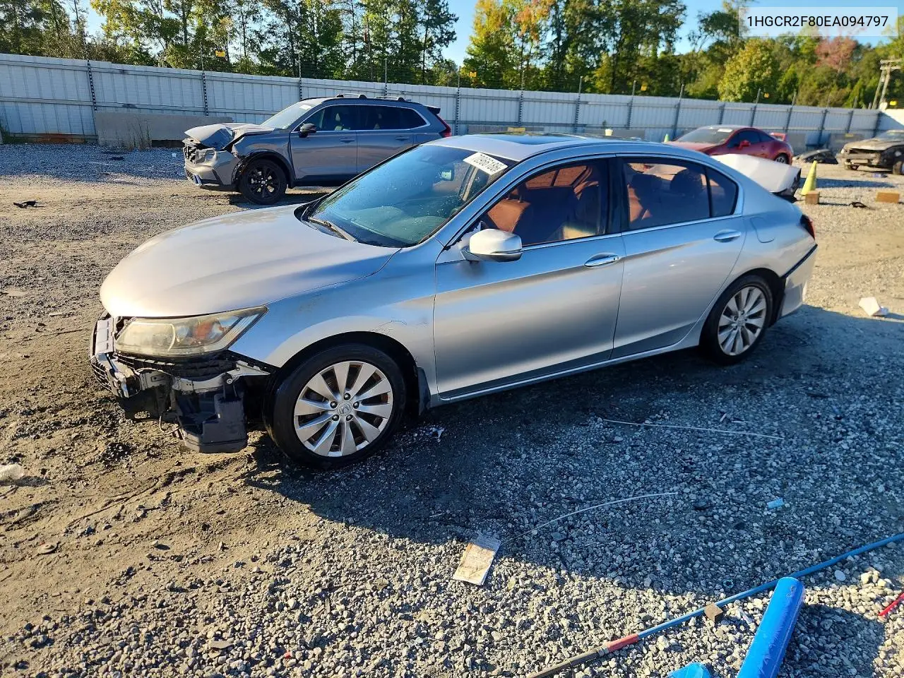 HONDA ACCORD 2014, VIN 1HGCR2F80EA094797