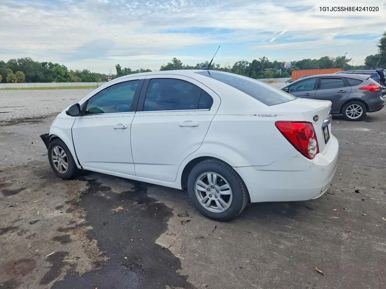2014 CHEVROLET SONIC VIN 1G1JC5SH8E4241020 — фото 2