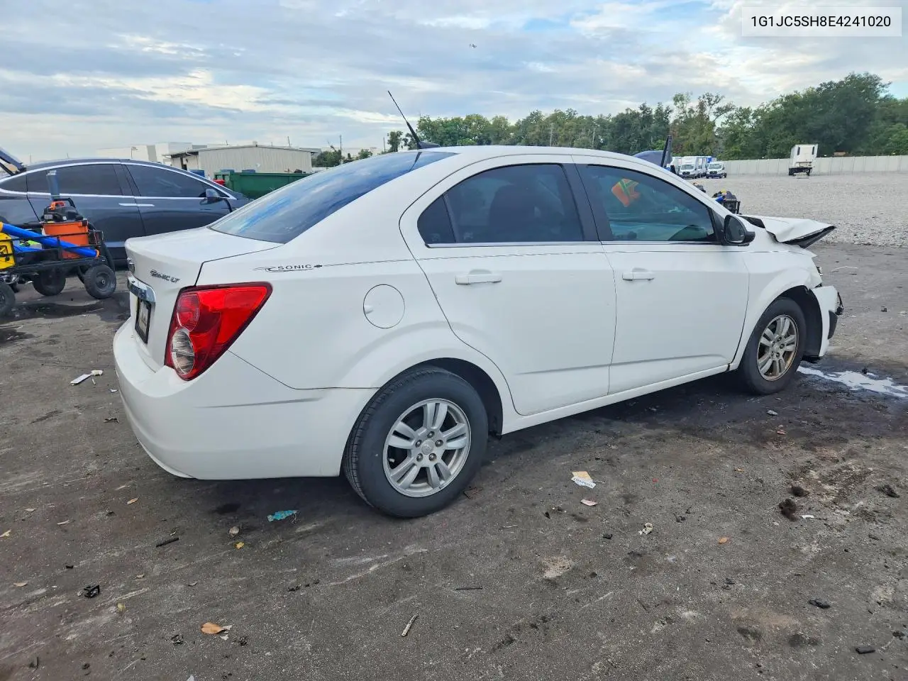 2014 CHEVROLET SONIC VIN 1G1JC5SH8E4241020 — фото 3
