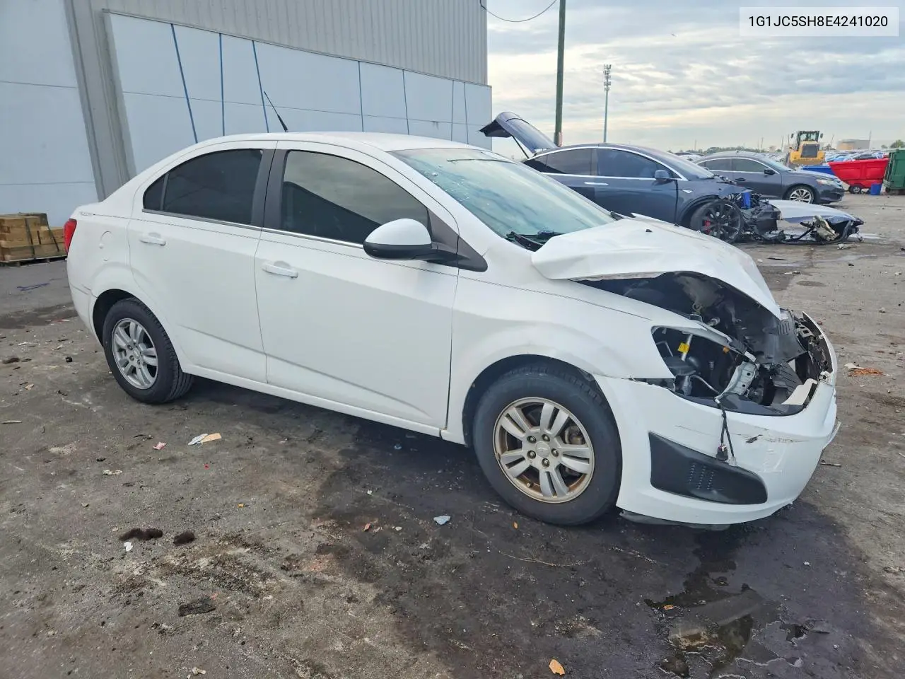 2014 CHEVROLET SONIC VIN 1G1JC5SH8E4241020 — фото 4