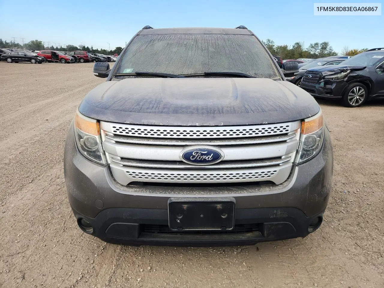 2014 FORD EXPLORER VIN 1FM5K8D83EGA06867 — фото 5