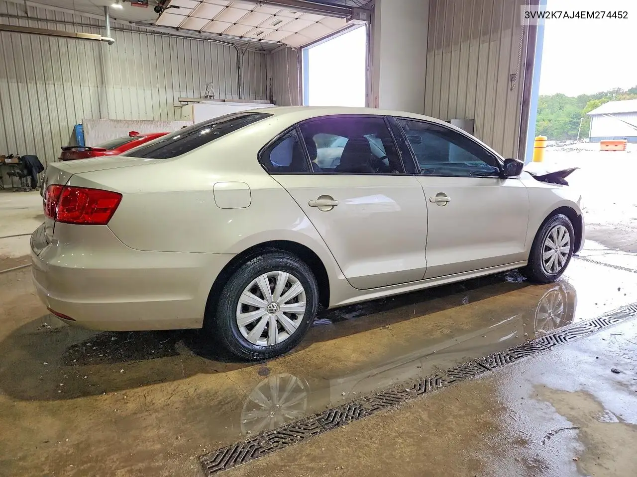 2014 VOLKSWAGEN JETTA VIN 3VW2K7AJ4EM274452 — фото 4