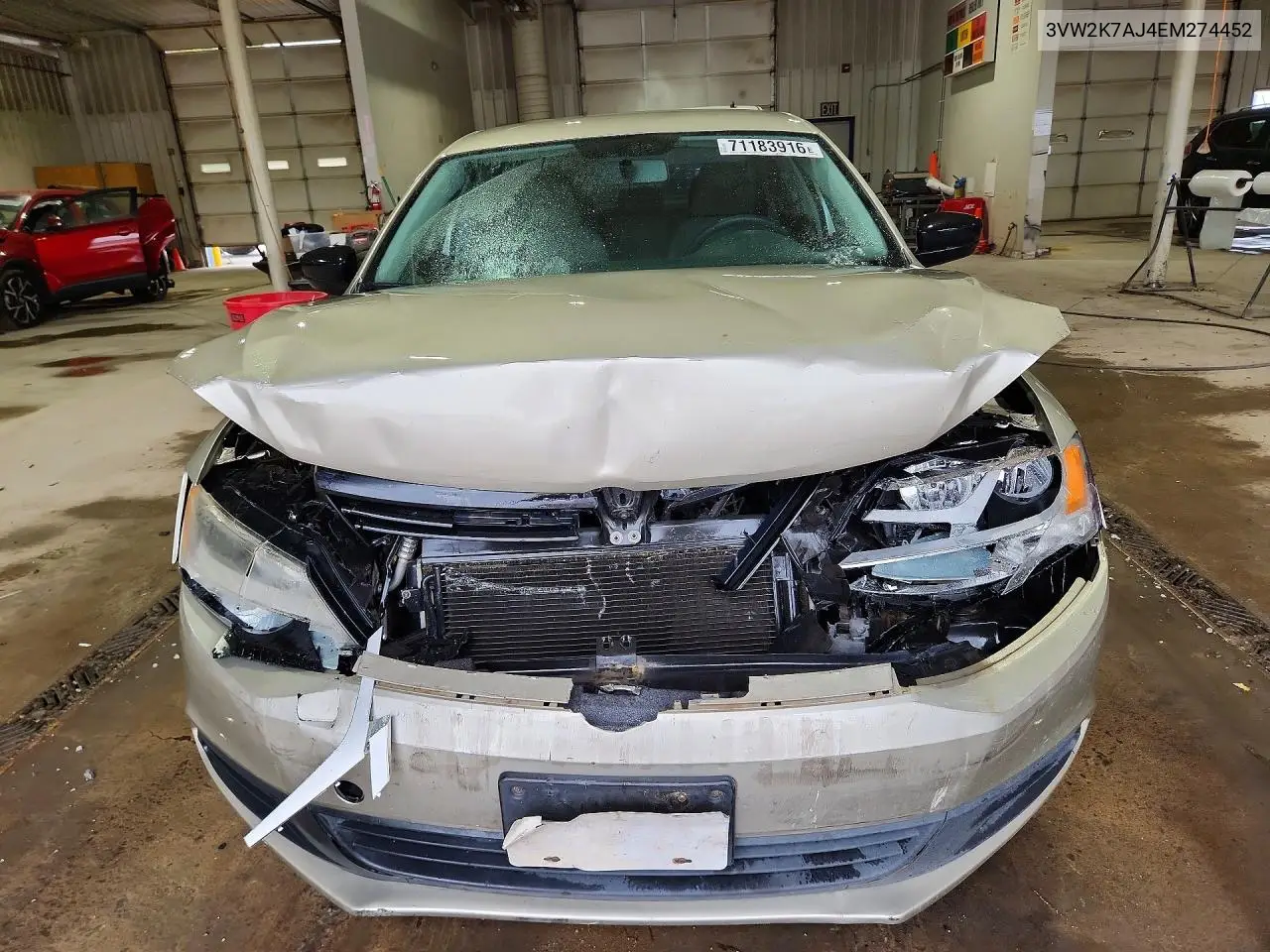 VOLKSWAGEN JETTA 2014, VIN 3VW2K7AJ4EM274452