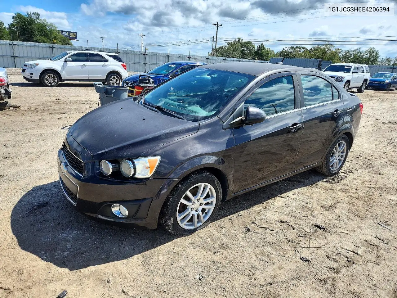 CHEVROLET SONIC 2014, VIN 1G1JC5SH6E4206394