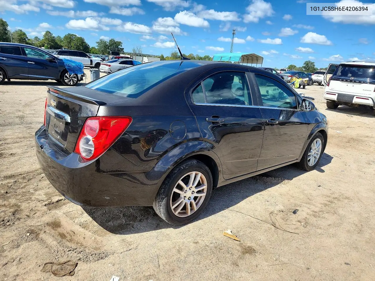 2014 CHEVROLET SONIC VIN 1G1JC5SH6E4206394 — фото 3