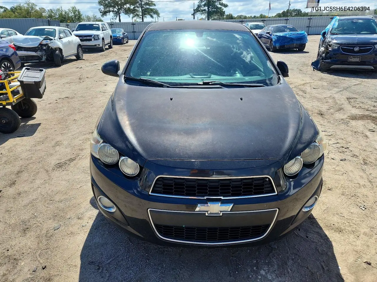 2014 CHEVROLET SONIC VIN 1G1JC5SH6E4206394 — фото 5