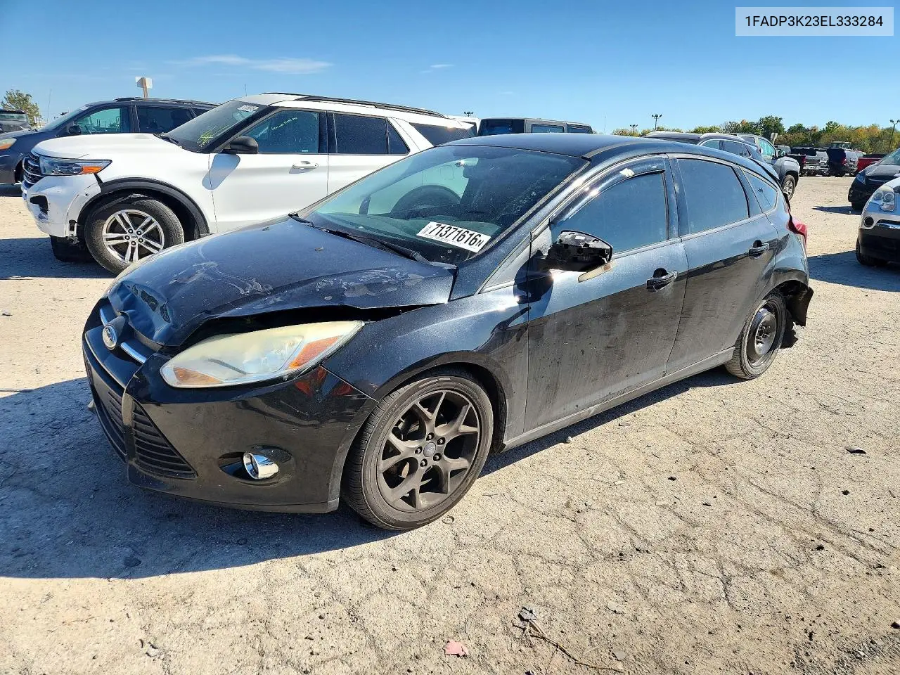 FORD FOCUS 2014, VIN 1FADP3K23EL333284