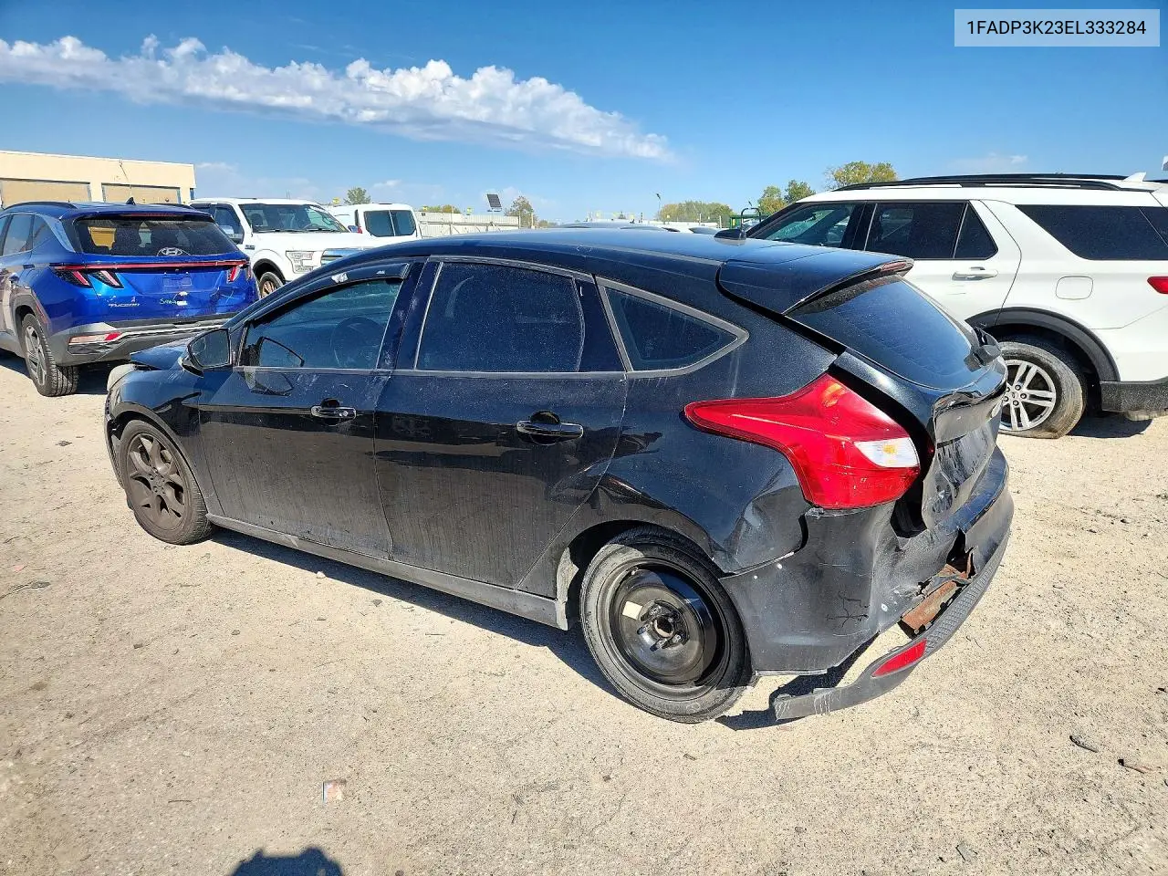 2014 FORD FOCUS VIN 1FADP3K23EL333284 — фото 2